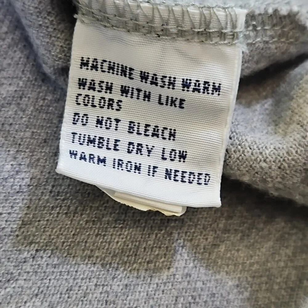 Polo by Ralph Lauren Polo Shirt Men's Size 2XB Big Grey Gray 2 Button Cotton EUC